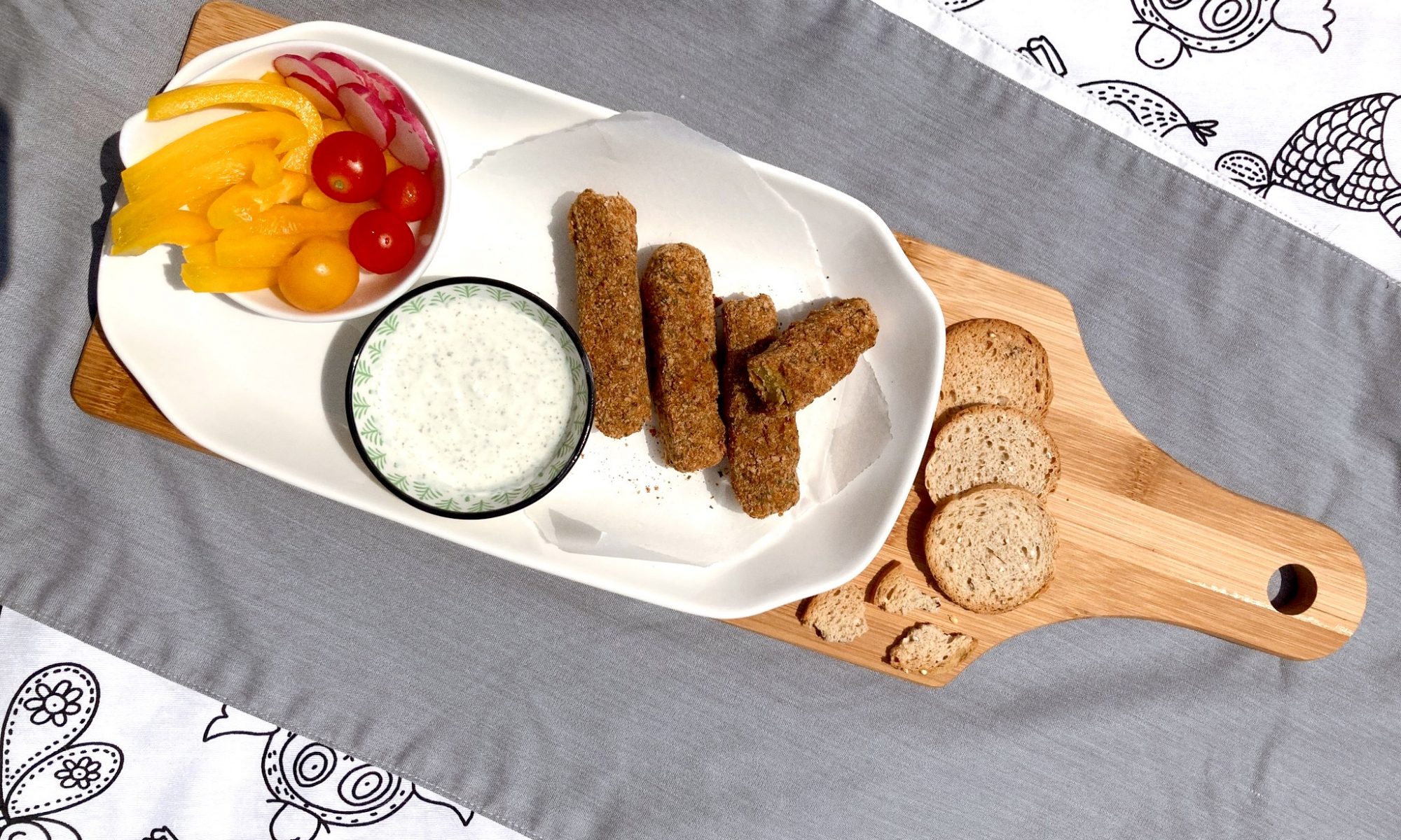 RECETTE: Bâtonnets de tofu croustillant