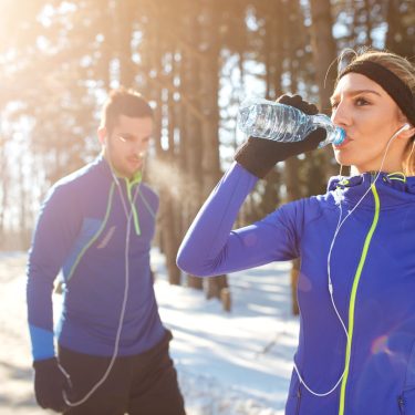 Winter athletes and dehydration