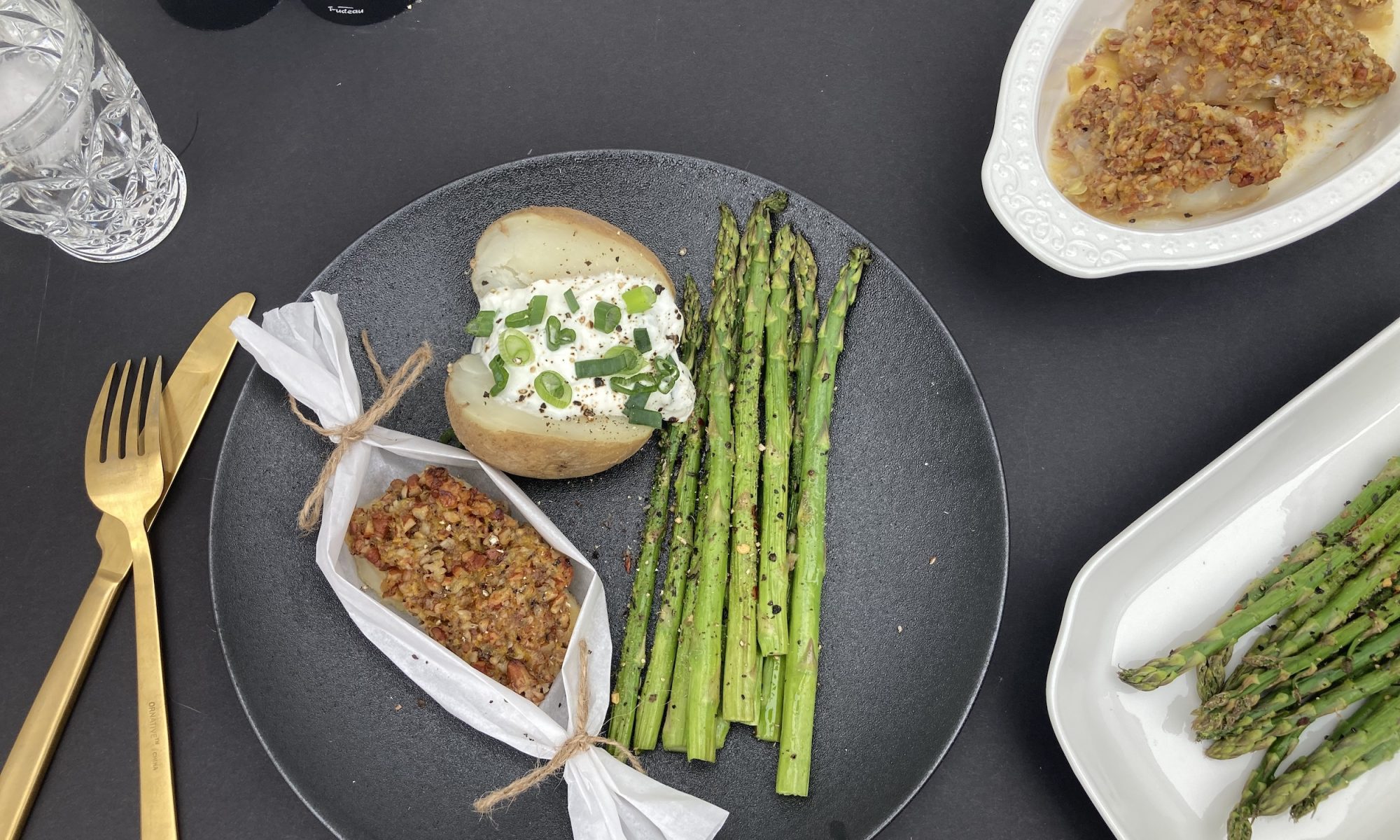 Recipe: Cod with orange, maple syrup and pecans