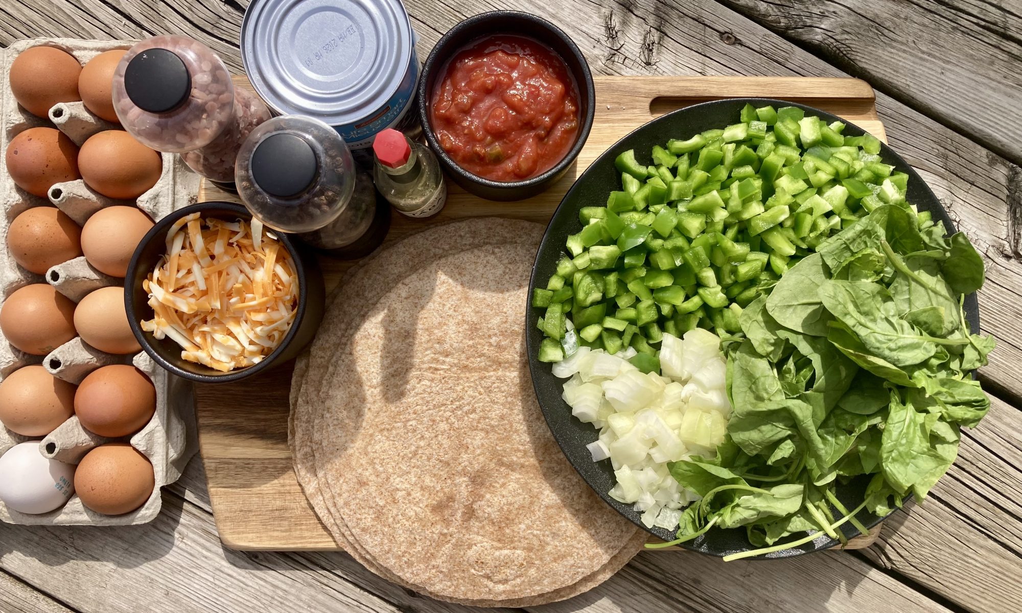 Freezer Breakfast Burritos